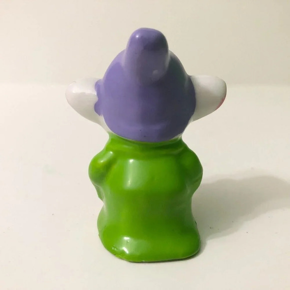 Disney Dopey Dwarf  Figurine Snow White 2.5 Inch Tall Figure Unmarked - Picture 3 of 12